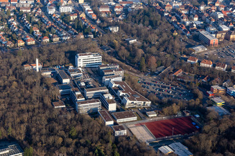 Luftbild von Universität Koblenz · Landau - Campus Landau in Landau in der Pfalz im Bundesland Rheinland-Pfalz, Deutschland