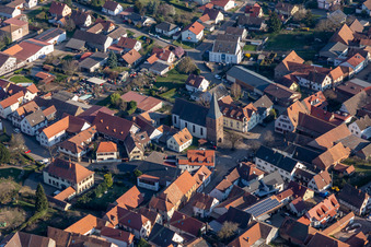 Protestantische Kirche Schweigen - Prot. Kirchengemeinde Schweigen-Rechtenbach im Bundesland Rheinland-Pfalz, Deutschland