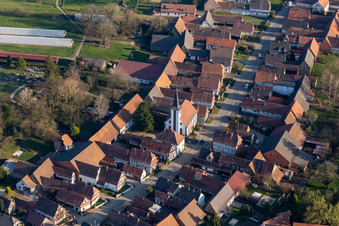 Eglise réformée de Seebach im Bundesland Bas-Rhin, Frankreich