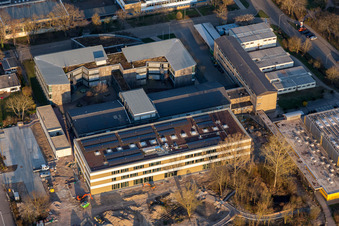 Luftbild von Neubau Integrierte Gesamtschule Kandel im Bundesland Rheinland-Pfalz, Deutschland