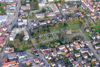 Friedhof / in Bad Bergzabern im Bundesland Rheinland-Pfalz, Deutschland