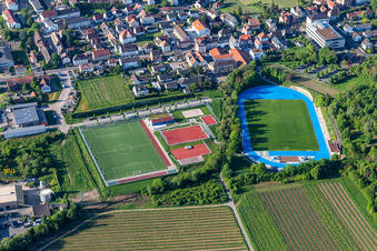 Weinstraßenstadion  Sportplatzanlage Edenkoben in Maikammer im Bundesland Rheinland-Pfalz, Deutschland