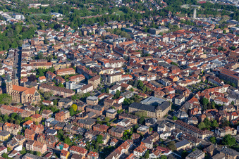 Marienring in Landau in der Pfalz im Bundesland Rheinland-Pfalz, Deutschland