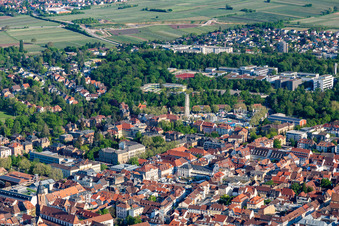 Alter Meßplatz in Landau in der Pfalz im Bundesland Rheinland-Pfalz, Deutschland