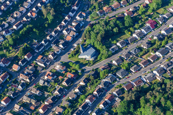 Hauenstein im Bundesland Rheinland-Pfalz, Deutschland von oben