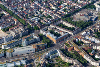 Badisches Staatstheater Karlsruhe im Ortsteil Südstadt im Bundesland Baden-Württemberg, Deutschland