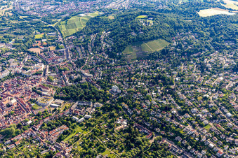 Turmberg, Geigersberg im Ortsteil Durlach in Karlsruhe im Bundesland Baden-Württemberg, Deutschland