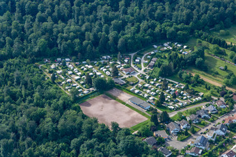 Campingfreunde Bergwiesen Malsch e.V. Siegfried Heid im Ortsteil Waldprechtsweier im Bundesland Baden-Württemberg, Deutschland