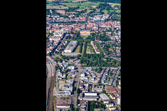 Residenzschloss Rastatt im Bundesland Baden-Württemberg, Deutschland