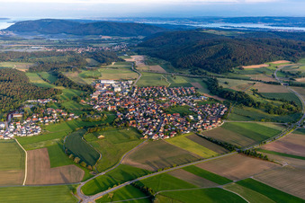 Luftbild von Ortsteil Orsingen in Orsingen-Nenzingen im Bundesland Baden-Württemberg, Deutschland