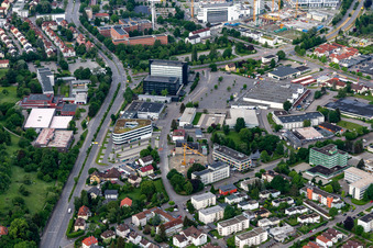 Real, Medizentrum Eckert: Weingarten in Weingarten bei Ravensburg im Bundesland Baden-Württemberg, Deutschland