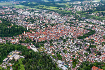 Altstadt in Ravensburg im Bundesland Baden-Württemberg, Deutschland
