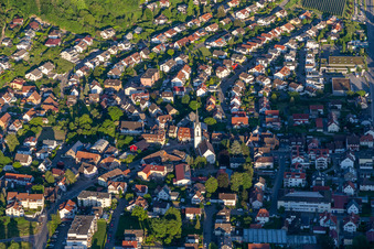 Ortsteil Ludwigshafen in Bodman-Ludwigshafen im Bundesland Baden-Württemberg, Deutschland von der Drohne aus gesehen