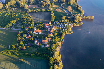 Campingplatz Seeperle im Ortsteil Seefelden in Uhldingen-Mühlhofen im Bundesland Baden-Württemberg, Deutschland