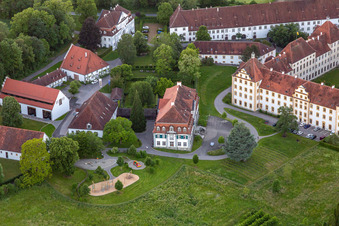 Luftbild von Schule Schloss Salem im Ortsteil Stefansfeld im Bundesland Baden-Württemberg, Deutschland