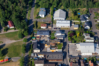 Am Bauernwald in Rheinzabern im Bundesland Rheinland-Pfalz, Deutschland