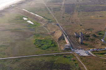 Ancienne usine de concassage de galets de Tréguennec im Bundesland Finistère, Frankreich
