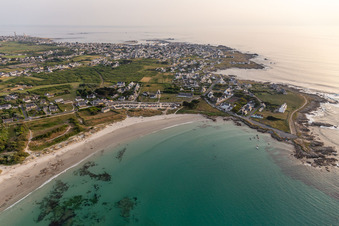 Plage de Pors Carn im Ortsteil St-Guenole-St Pierre in Penmarch im Bundesland Finistère, Frankreich