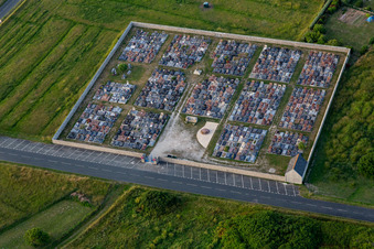 Friedhof im Ortsteil St-Guenole-St Pierre in Penmarch im Bundesland Finistère, Frankreich