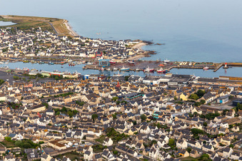 Hafen von Guilvine in Treffiagat im Bundesland Finistère, Frankreich
