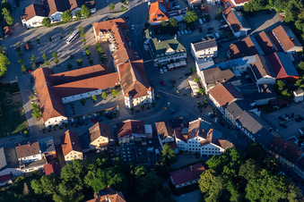 Unterer Markt in Arnstorf im Bundesland Bayern, Deutschland