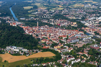 Altstadt Landshut im Bundesland Bayern, Deutschland