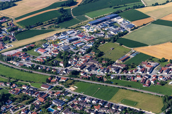 Gewerbestr im Ortsteil Prinkofen in Ergoldsbach im Bundesland Bayern, Deutschland