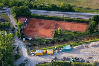 Luftbild von TC 1983 e.V. Leimersheim im Bundesland Rheinland-Pfalz, Deutschland