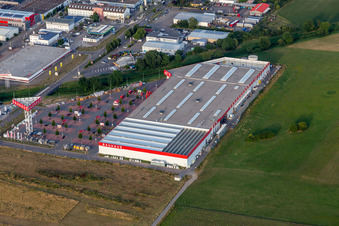 BAUHAUS Bruchsal im Bundesland Baden-Württemberg, Deutschland