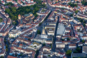 Bürgerzentrum in Bruchsal im Bundesland Baden-Württemberg, Deutschland