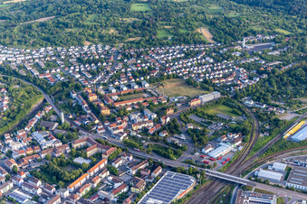 Efeu Campus in Bruchsal im Bundesland Baden-Württemberg, Deutschland
