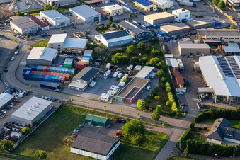 Hengst Reisemobile im Ortsteil Huttenheim in Philippsburg im Bundesland Baden-Württemberg, Deutschland