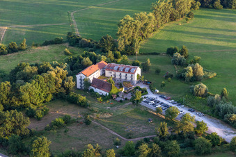 Hotel Zeiskamer Mühle im Bundesland Rheinland-Pfalz, Deutschland von oben