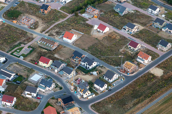 Neubaugebiet K2, Rosenweg in Kandel im Bundesland Rheinland-Pfalz, Deutschland