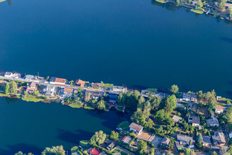 Naherholungsgebiet Blaue Adria, Mittelweg in Altrip im Bundesland Rheinland-Pfalz, Deutschland