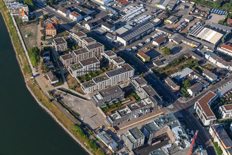 Luftbild von AM FLUSS, Speyer Alte Ziegelei im Bundesland Rheinland-Pfalz, Deutschland