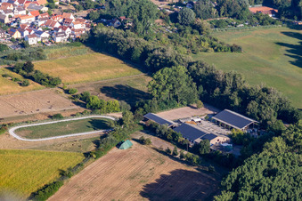 Kennelhof im Ortsteil Sondernheim in Germersheim im Bundesland Rheinland-Pfalz, Deutschland