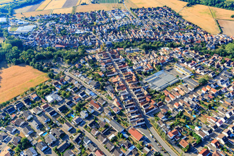 Rülzheimer Straße in Kuhardt im Bundesland Rheinland-Pfalz, Deutschland