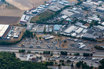 Serways Raststätte Bruchsal Ost in Forst im Bundesland Baden-Württemberg, Deutschland
