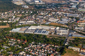 Industriegebiet Hardtgraben: MÖLLERTECH SÜD GMBH,  NBHX Trim Group,  HT RFS Solutions Gmbh in Bruchsal im Bundesland Baden-Württemberg, Deutschland