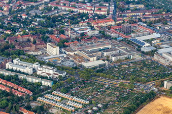 Städtisches Klinikum Karlsruhe im Ortsteil Nordweststadt im Bundesland Baden-Württemberg, Deutschland