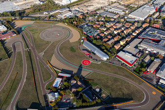 Formel 1 Rennstrecke von Ferrari, Pista di Fiorano bei Maranello/Emilia-Romagna in Fiorano Modenese im Bundesland Modena, Italien