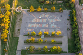 Luna Park in Scandiano im Bundesland Reggio Emilia, Italien