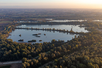 Riserva Orientata del Fiume Secchi in Rubiera im Bundesland Reggio Emilia, Italien