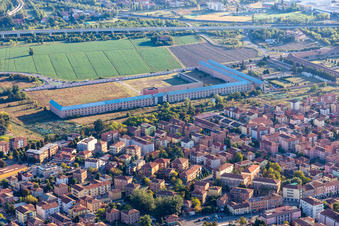 Neuer Friedhof Cimitero nuovo di Aldo Rossi in Modena  Aldo Rossi Cemetery, Italien