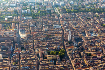 Piazza Roma, Duomo, Piazza Grande in Modena, Italien