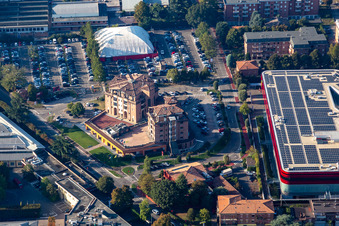 Ferrari Flagship Store in Maranello im Bundesland Modena, Italien