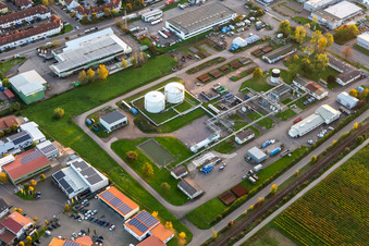 Asphaltmischwerk Landau Juchem KG in Landau in der Pfalz im Bundesland Rheinland-Pfalz, Deutschland
