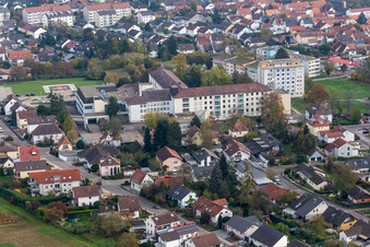 Asklepius Krankenhaus in Kandel im Bundesland Rheinland-Pfalz, Deutschland