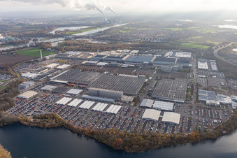 Daimer Truck AG in Wörth am Rhein im Bundesland Rheinland-Pfalz, Deutschland